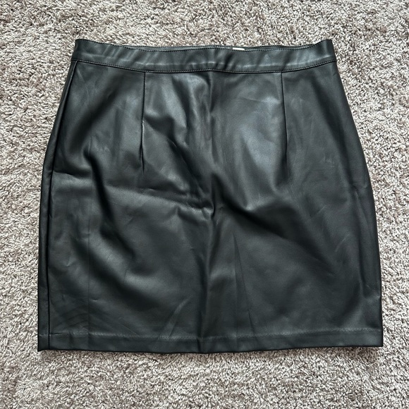Garage Dresses & Skirts - Garage Leather Mini Skirt